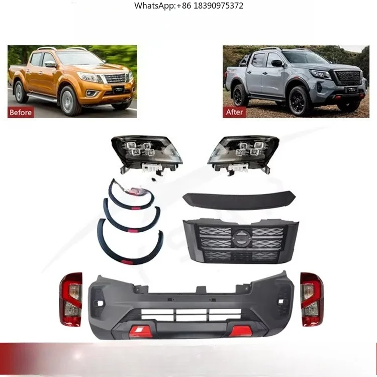 Hot Sale Upgrade Kit for 2015-2020 NP300 Upgrade to 2021 NP300 Body Kit