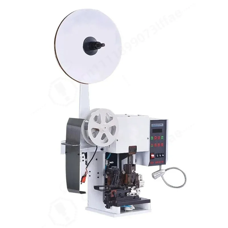 Pneumatic Stripping terminal crimping Machine, Suitable For DC/AC/single Grain/joint Terminals For Wires Crimper 750W
