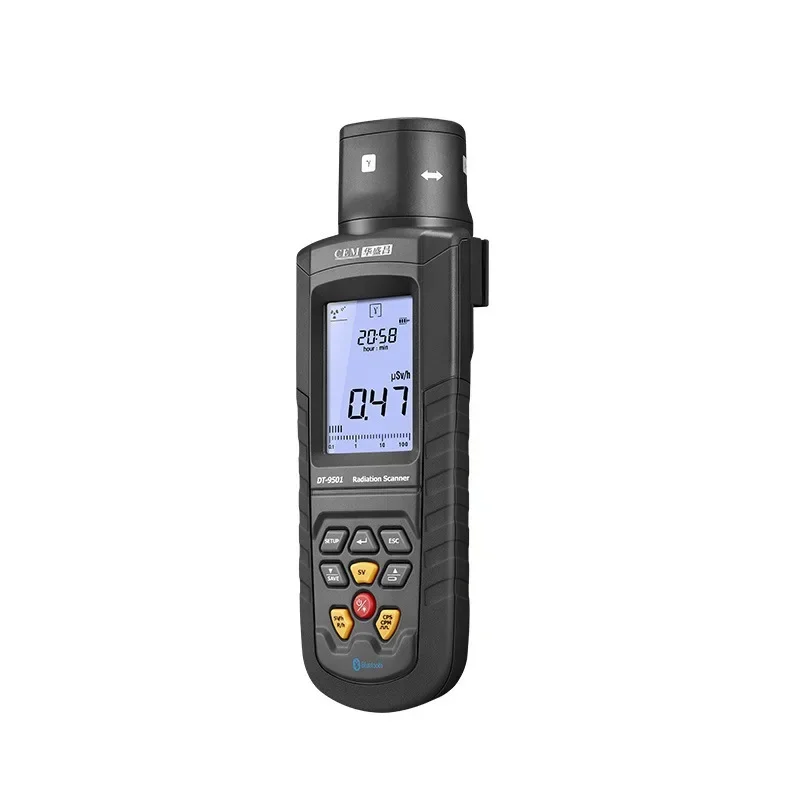 DT-9501 Handheld Multifunctional Digital Nuclear Radiation Detector Α Β Γ X-Ray Detection