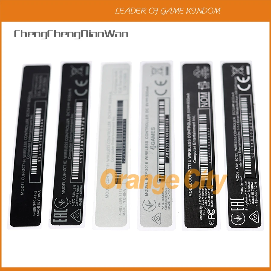 

200pcs/lot Back Sticker Label For PS4 Controller label housing Shell Slim Label Sticker Seals-made in China