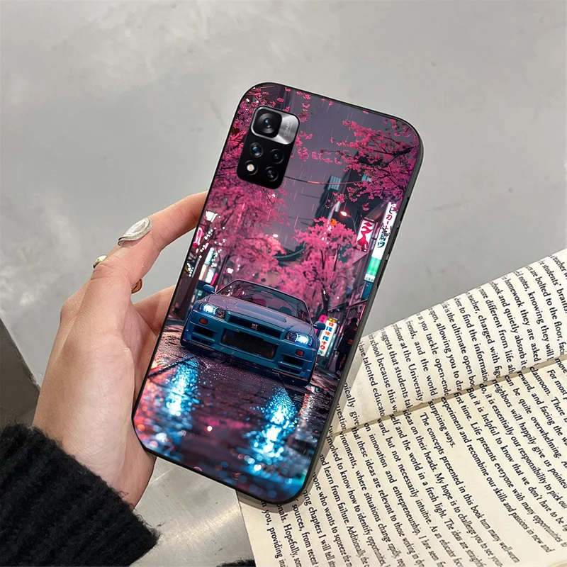 

Phone Case For Xiaomi Redmi note 14 Pro 14 13 12 11 10 Pro 14S 12S 11S Redmi 14C 13C 10 Japan Car Anime