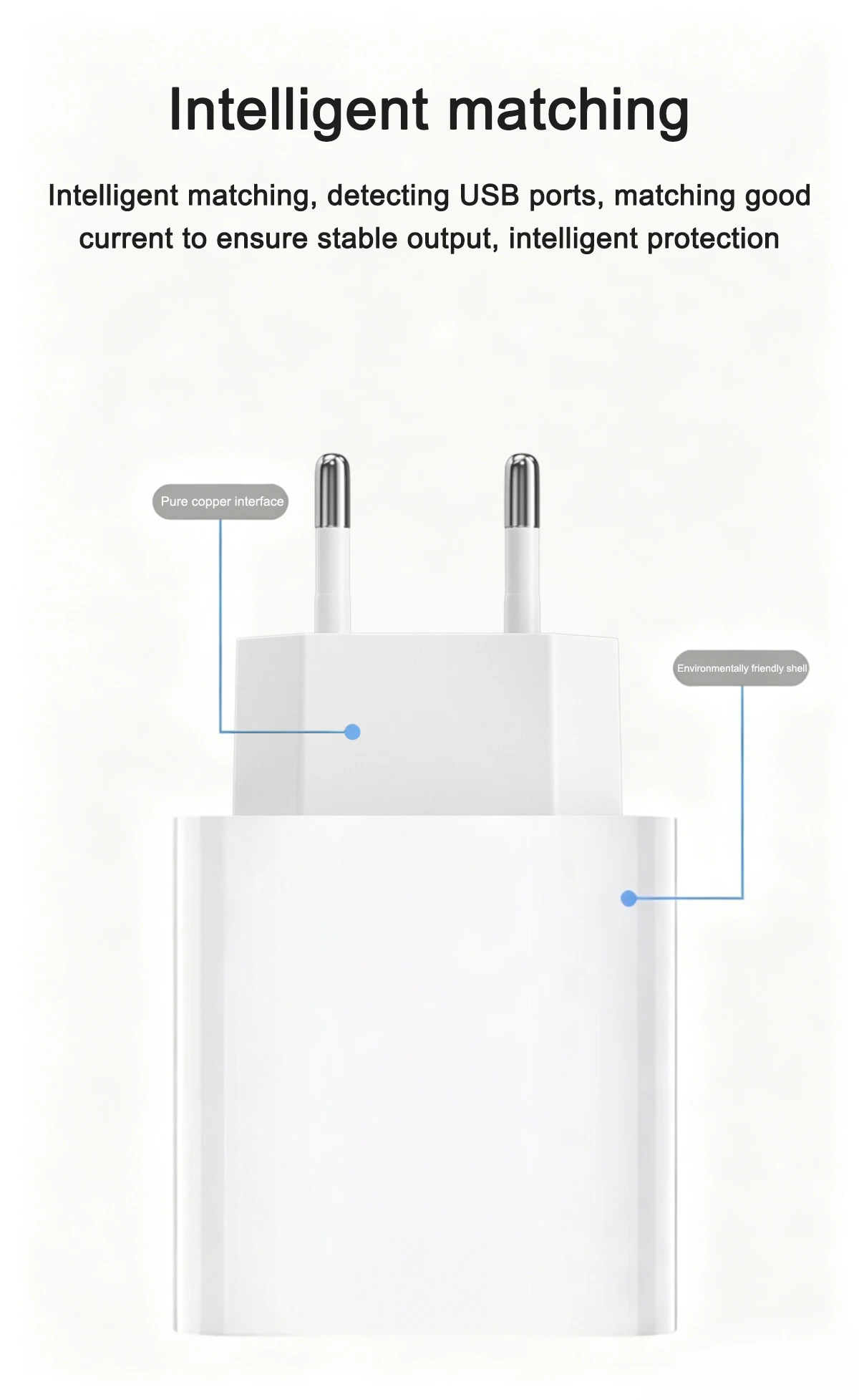 PD 40W für Apple Schnellladegerät für iPhone 17 16 15 14 13 12 Pro Max Air für iPad 5A USB-C Schnellladekabel EU-Steckeradapter – Detail 5