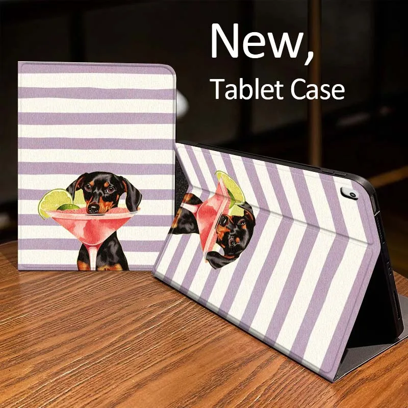 

Cartoon Cat Paw Embroidery Case For iPad Pro mini Air 1 2 4 3 5 6 7 8gen 9gen 11 M2 M3 M4 6th 7th 10th 11th Gen 2025 Tablet