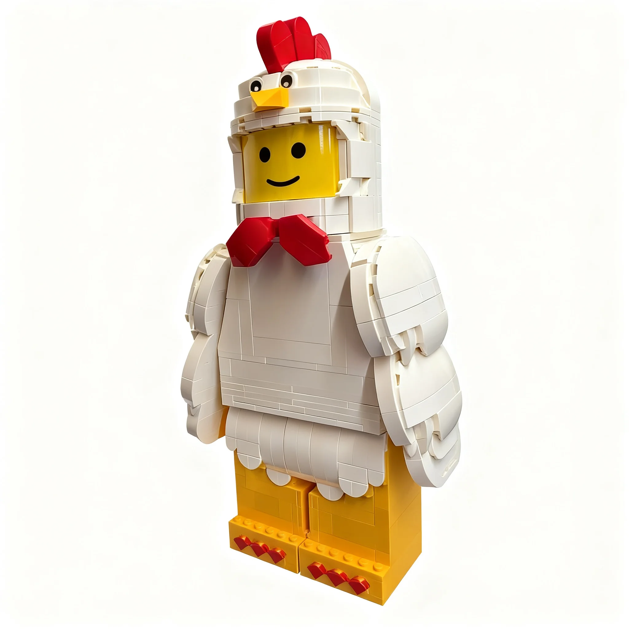 803pcs MOC Chicken Suit Guy Maxifigure Collectible Minifigures Series 9 Minifigures Model Building Blocks Christmas Gift Toys