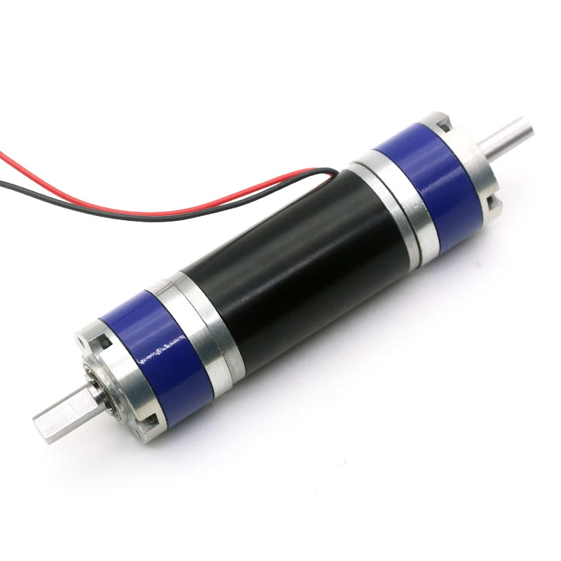 High Torque Micro Planetary Gear Motor DC Reduction Motor Reversible Adjustable Speed Brush Geared Motor 24V