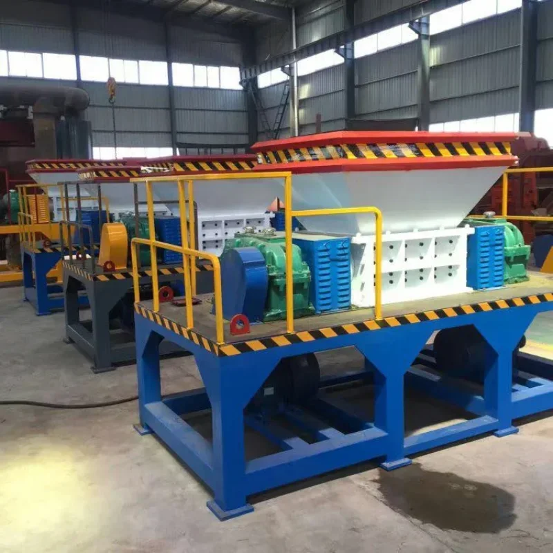 Waste Plastics Shredder Machine Industrial Heavy  Scrap Metal Shredder Machine