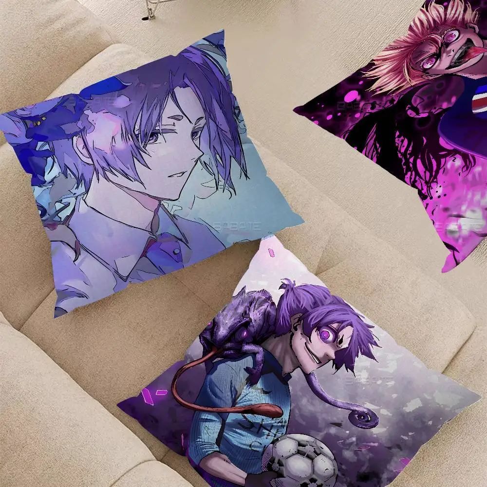 Cute Anime-B-Blue-L-LockS pillow cover sofa cushion cover home room decoration children gift