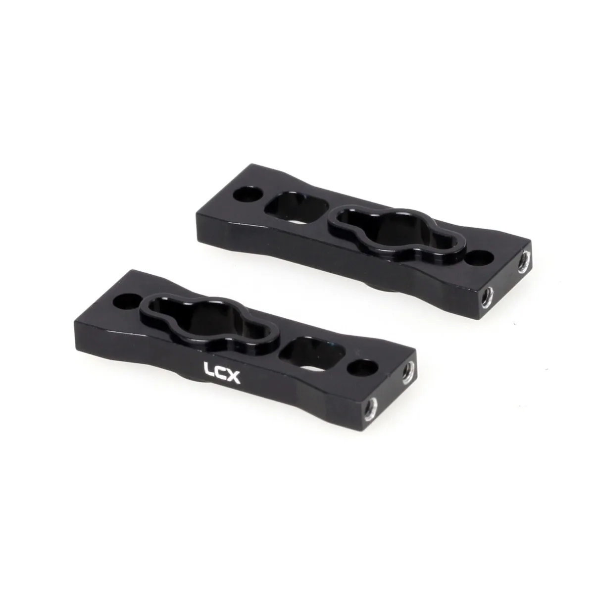 

LCX Racing 1/18 RC Crawler Aluminum Front Rear Body Lock Plate Set for Losi Mini LMT Upgrades Parts Accessories