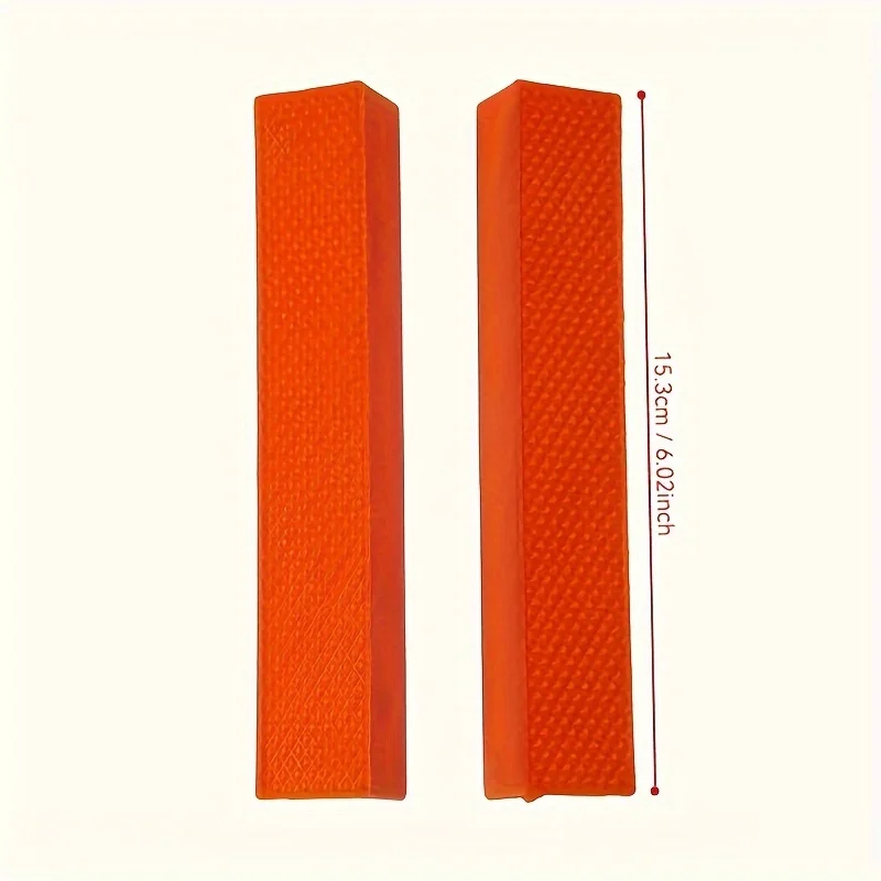 2Pcs Magnetic Soft Pad Jaw Rubber For Metal Vise Bench Machine Tools Magnetic Vise Protection Strip Mill Clamp Drill