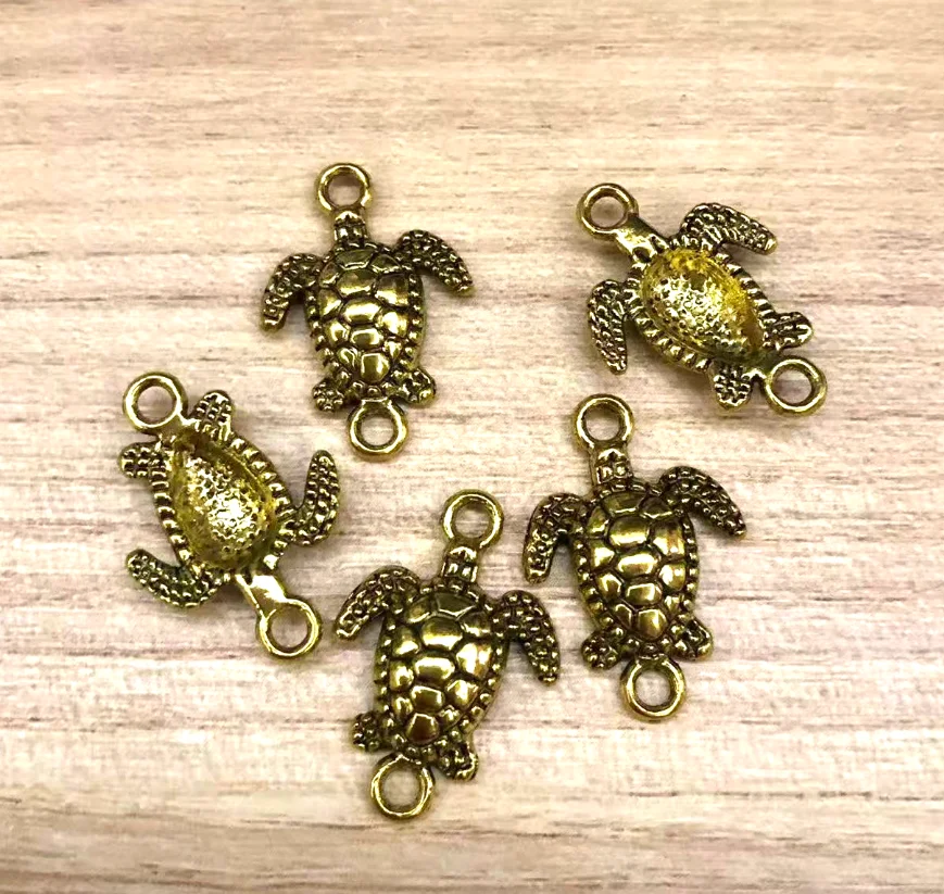 

20pcs 21*14mm, hole 2mm Zinc Alloy metal cute animal connectors for handmade findings HWEF3537