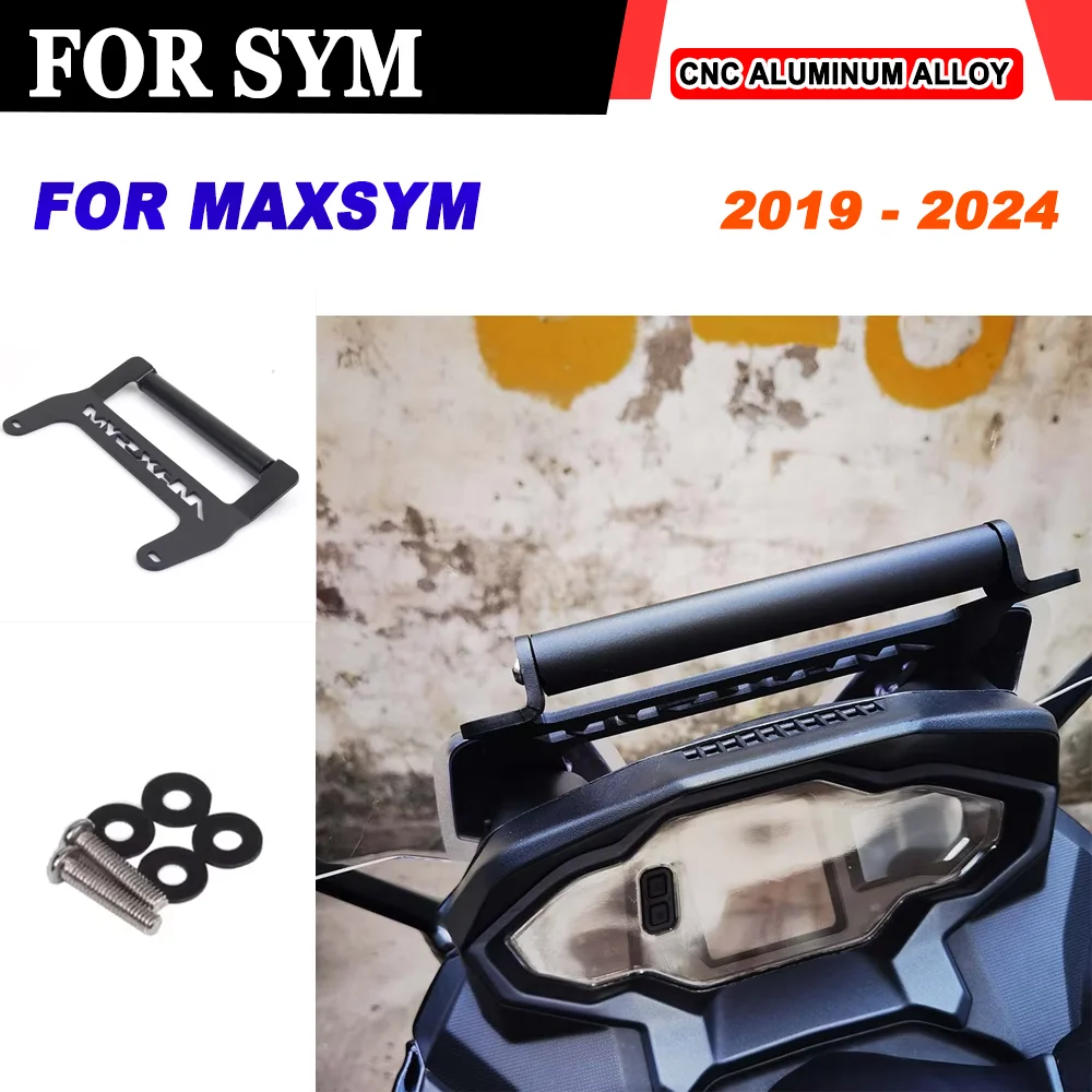 

For SYM MAXSYM TL500 2019 2020 2021 2022 2023 2024 TL508 Motorcycle Mobile Phone Stand Holder GPS Navigation Bracket Support