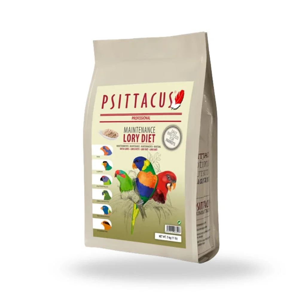 Comida para Loris PSITTACUS Lory Diet Mantenimiento 5kg