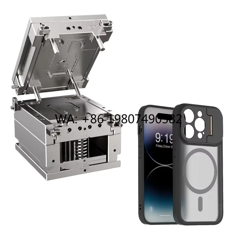 High Precision Hot Runner Plastic Mould Custom Design Mobile Phone Case Industrial Product Manufacturing Tooling