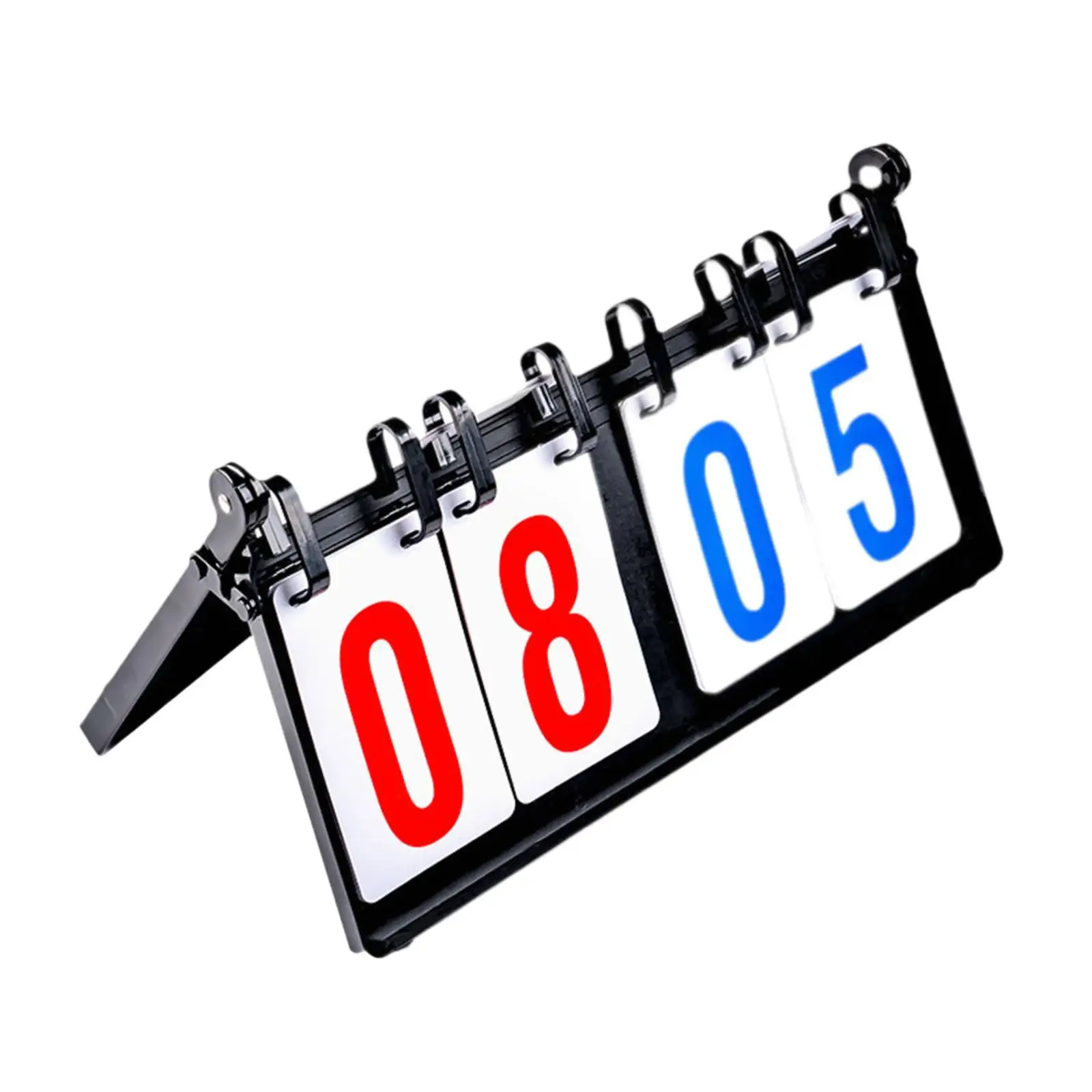 لوحة النتائج المحمولة القابلة للطي مكونة من 4 أرقام لوحة النتائج على الطاولة لكرة السلة وتنس الطاولة والكرة الطائرة والمنافسة الرياضية وكرة القدم