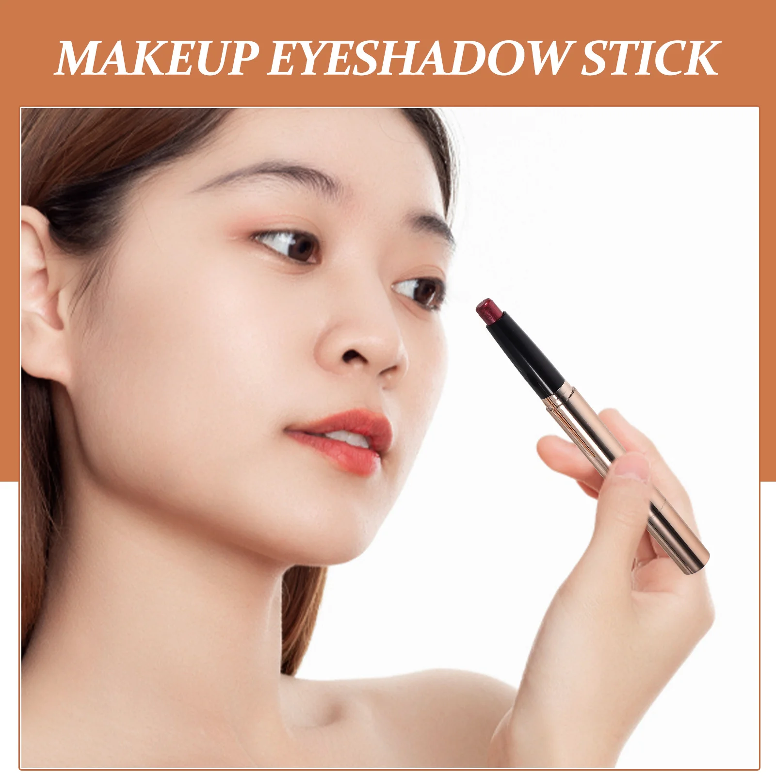 

Makeup Eyeshadow Stick with Fine Texture Glitter Formula Adds Shine Creates Brightening Effect for Women Girls Daily