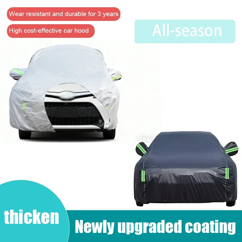 

Suitable for Toyota Sienta 2011-2025 outdoor anti-ultraviolet, sunshade, rain and snow, windshield, thickened car cover