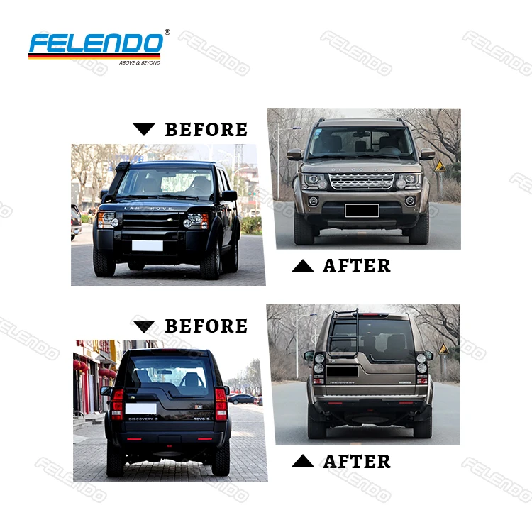 Car Body Kit For Land Rover Discovery 3 LR3 Upgrade to Land Rover Discovery 4 LR4 Body Kit