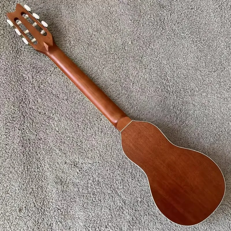 34" Mini Classical Travel Guitar, Solid Spruce Top with Padded Gig Bag, Perfect Compact Acoustic for Beginners & On-the-Go view 4