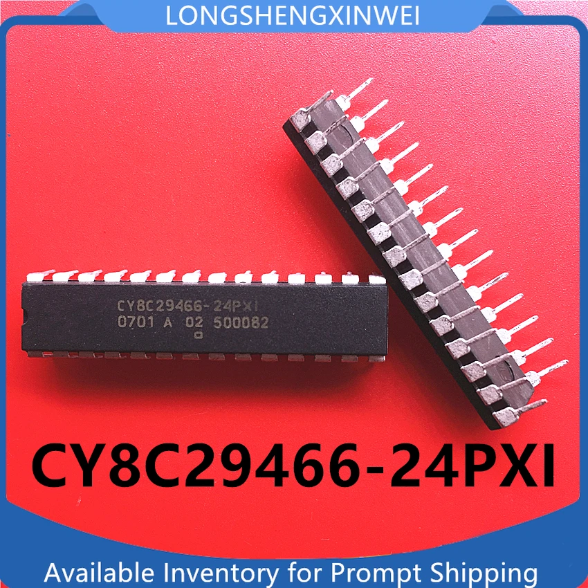 1PCS CY8C29466-24PXI CY8C29466 DIP-28 Packaged 8-bit Microcontroller New Original