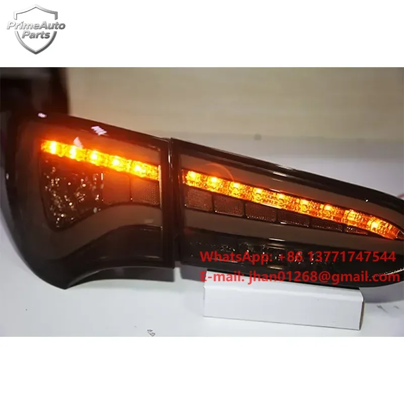 2013-2014 Year for New Santa Fe Ix45 LED Strip Tail Light  Smoke Color - WH