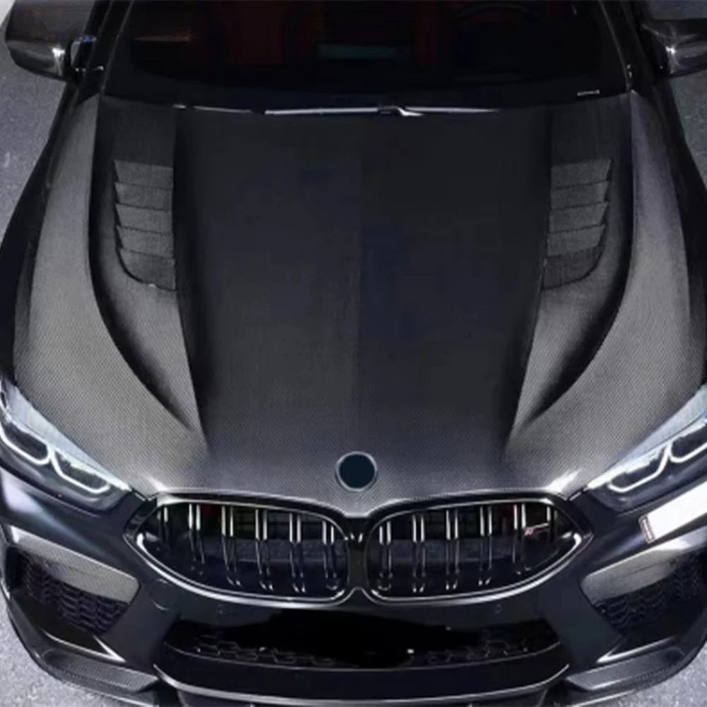 For 8 Series G14 G15 G16 19-24 Carbon MBJ Style Front Vented Cooling Hood 3
