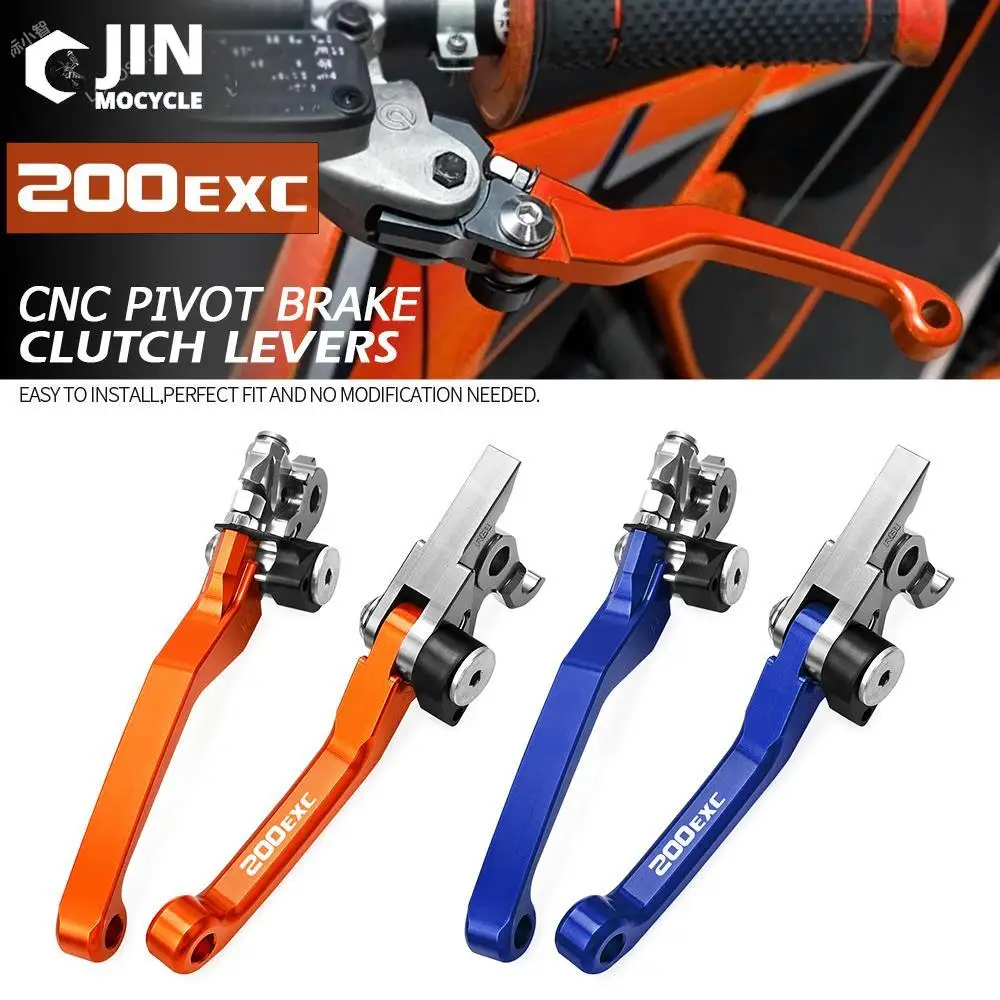 

For K-T-M 200EXC XC 2003-2016 2015 2014 2013 2012 2011 Motocross Foldable Pivot Dirt Bike Brake Clutch Levers Cable Lever Handle