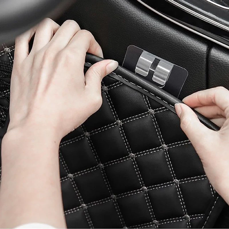 10pcs Universal Car Floor Mats Anti-Slip Clip Hook Carpet Fixing Grips Clamps Holders Auto Fastener Retainer Tools Sticker