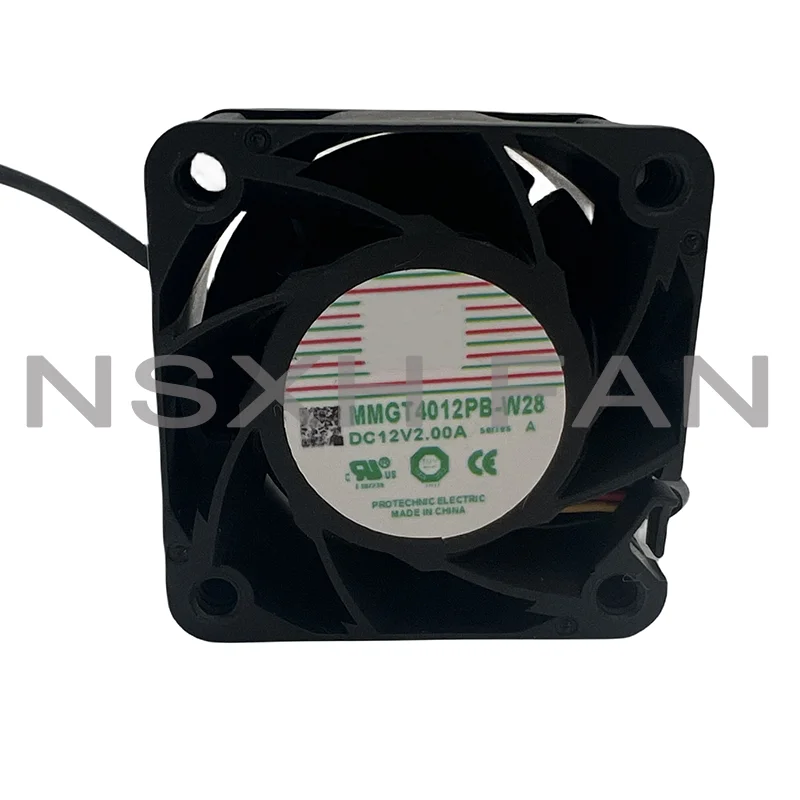 

MGT4012PB-W28 40X40X28MM 4CM DC 12V 2A 4028 PMW 4 Wires