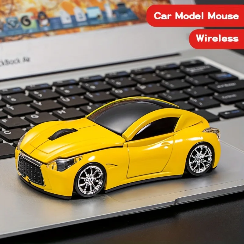 

New Office Mouse Cool Sports Car Wireless Gaming Mouse Mini 3D USB Optical Mause 1600DPI Ergonomic Gamer Mice For Laptop PC Mice