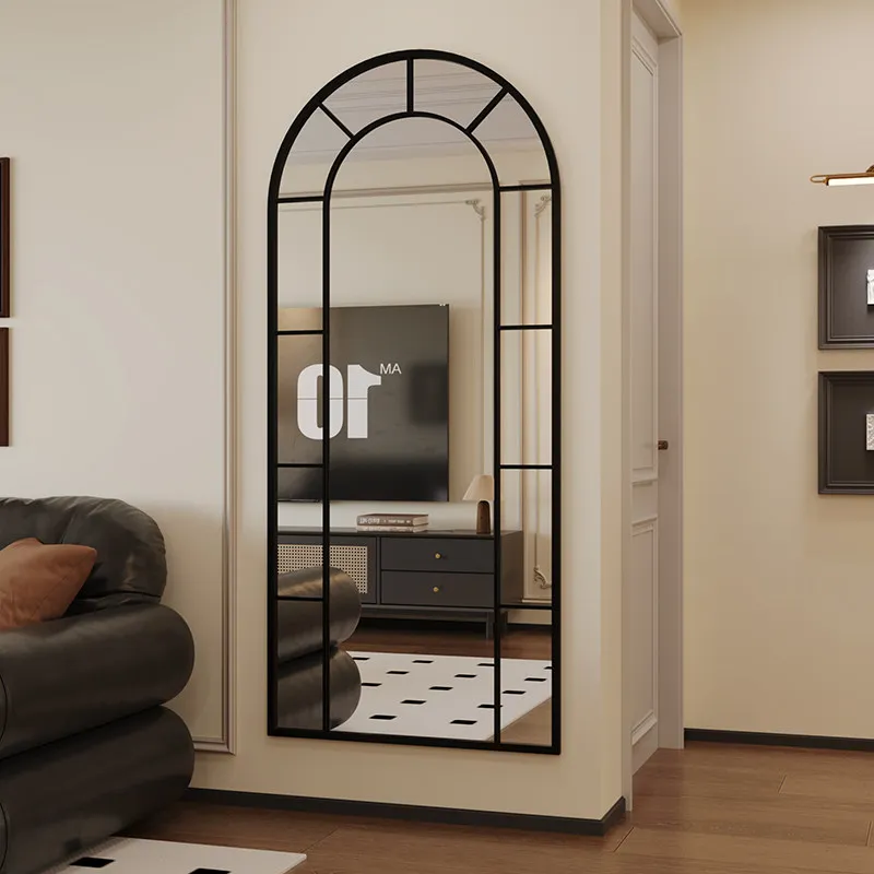 Nordic Living Room Mirror Modern Decoration Vanity Girls Aesthetic Luxury Mirror Funky Makeup Spiegel Wand Home Decorations