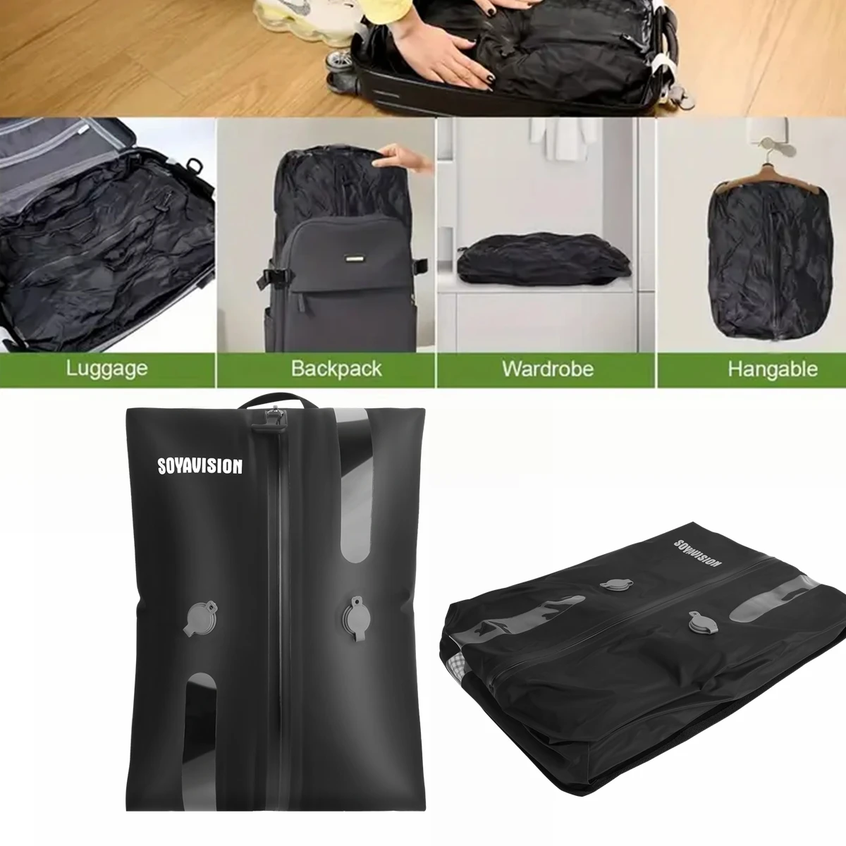Waterproof Car Bicycle Motorcycle Tail Bag 20L 100L 120L  PVC Saddle Dry Luggage Outdoor Camping Rowing Travel Compression Bag
