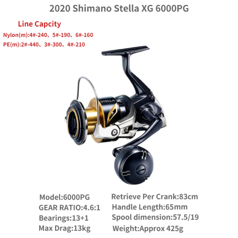 2020/2019 SHIMANO STELLA SW 4000/5000/6000/8000/10000/14000/18000