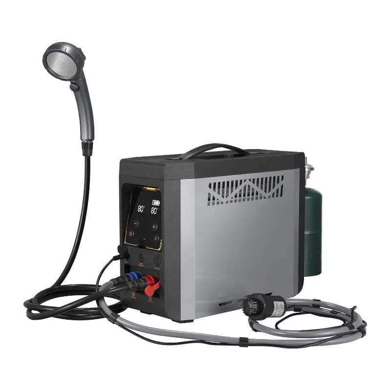 Outdoor Thermostatic Water Heater, Camping Shower Artifact, Suitable for Quick Heating Portable Travel Self-driving Tour