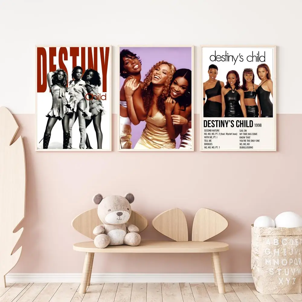 Band D-Destiny's C-Child Poster Versatile HD Waterproof Wall Art Self-Adhesive Decor for Any Space Ideal Gift