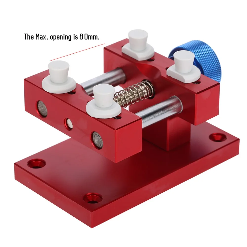 Hardware tool Aluminum material Watch Holder Solid structure Heavy duty Watch Stand Large size Repair Tool Watch maintenance