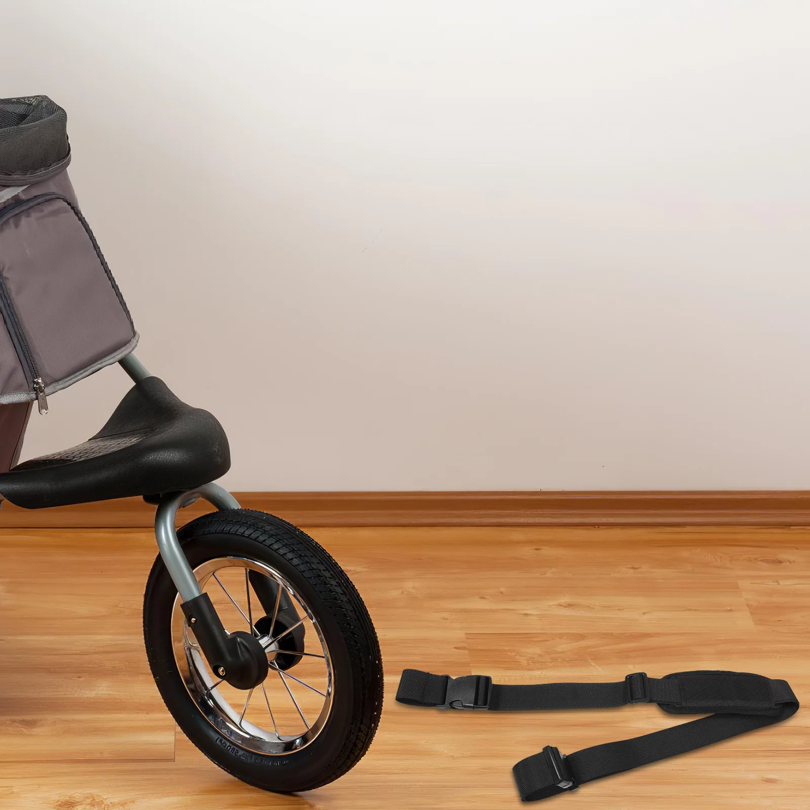 กระเป๋าเป้สะพายหลังสำหรับรถเข็นเด็ก 2 ชิ้น: สายรัดปรับได้สำหรับเด็ก สายจับรถเข็นเด็กอเนกประสงค์พร้อมแผ่นรองไหล่ สายรัดมือจับรถเข็นเด็ก