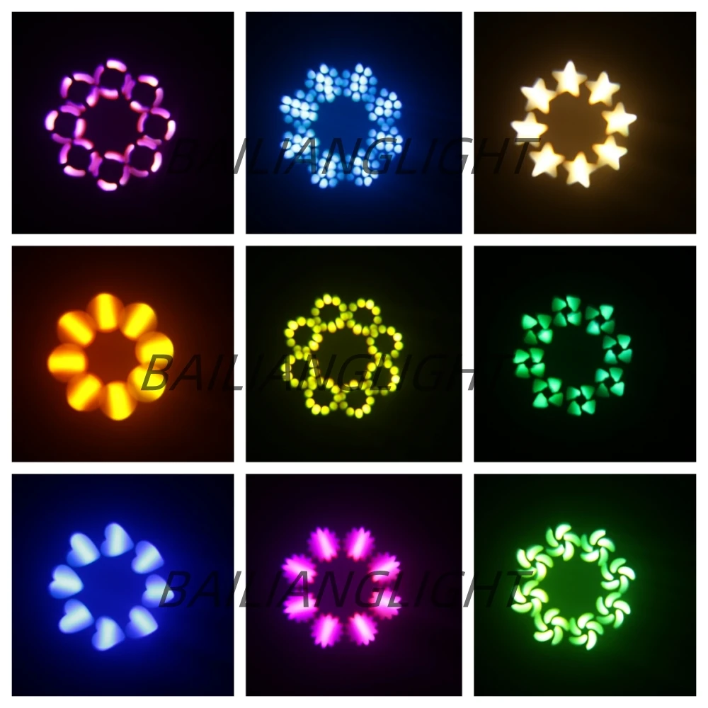 Lyre 250W 8R RGBW BEAM DMX512 ضوء المرحلة مع رأس التحكم الصوتي المحمول وإضاءة DJ DMX، مناسبة لموسيقى الزفاف