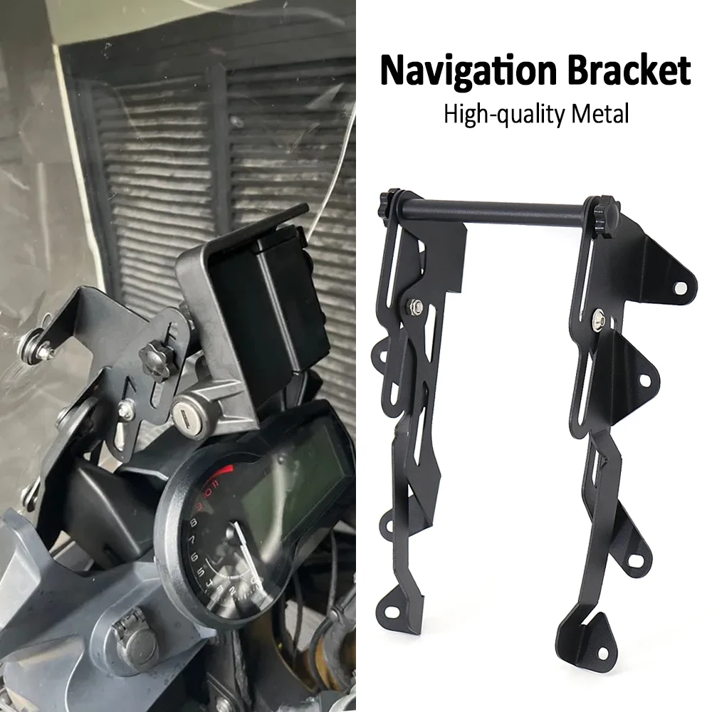 

New Motorcycle Accessories GPS Phone Navigation Mount Bracket Fit For BMW F 850 GS F 750 GS F850GS F750GS 2018- Adjustable