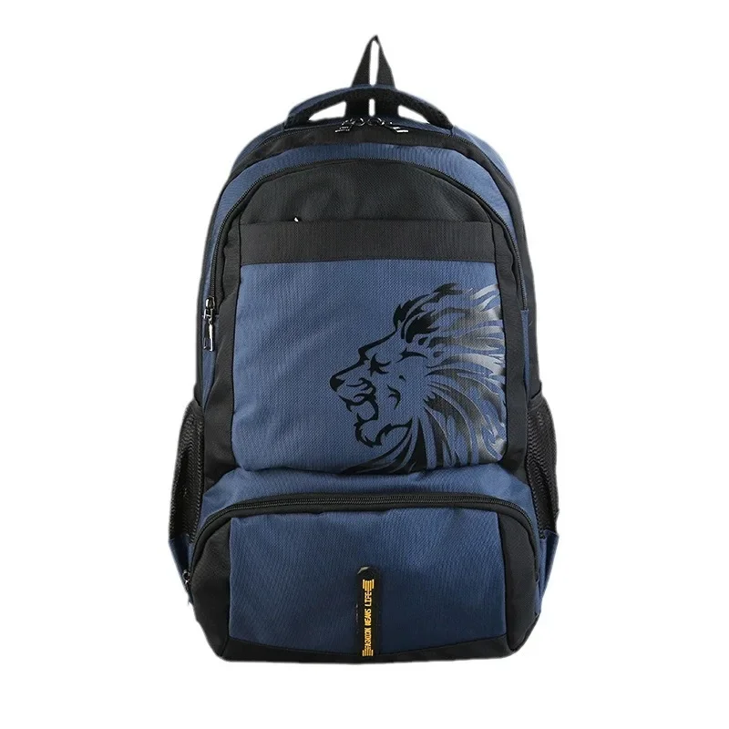 Waterproof  School Backpack Kids College Rucksack Travel Bookbag Fashion Back Pack Teenage Lion  College Schoolbag