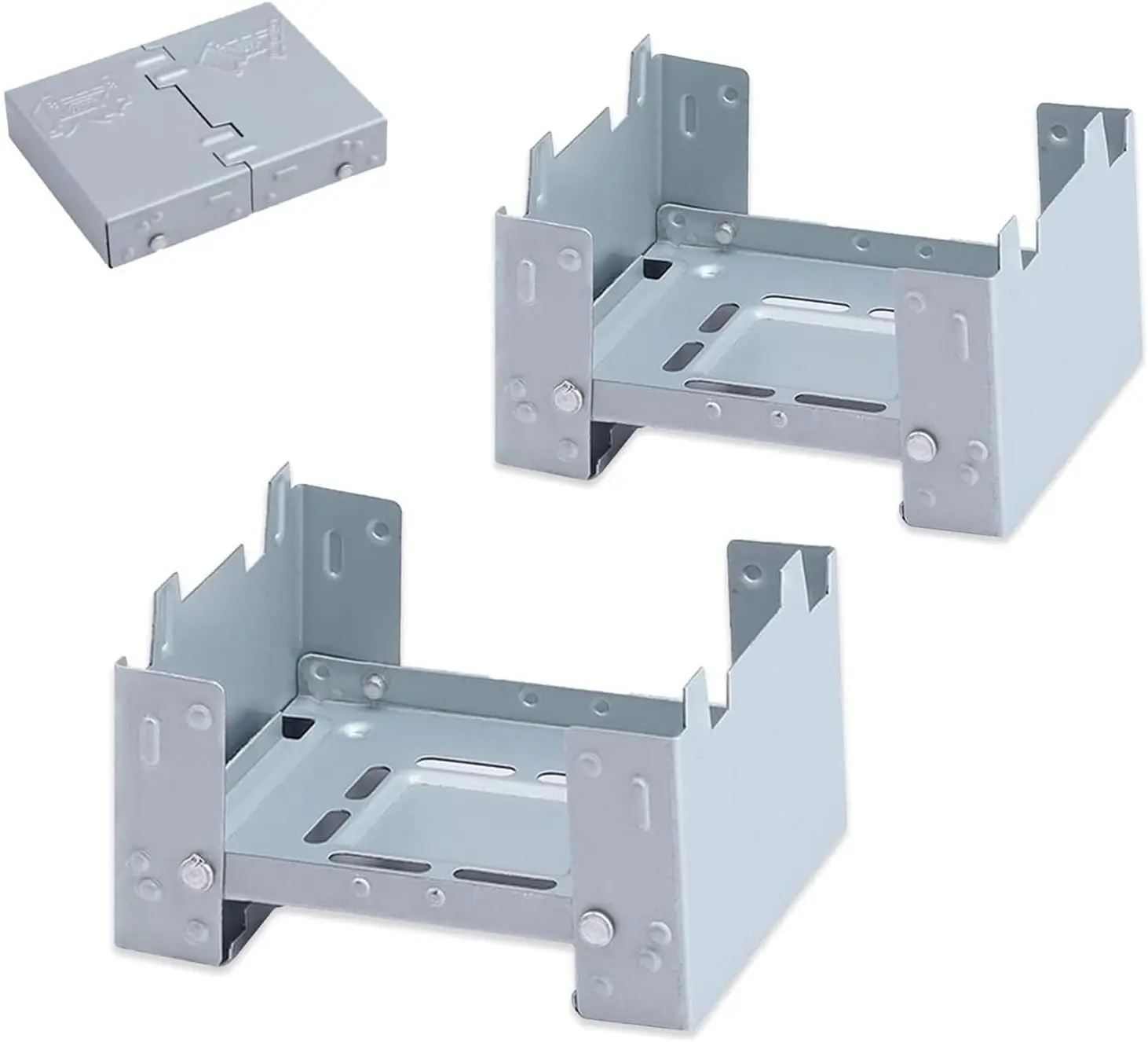 

Карманная плита для планшета с твердым топливом, складная карманная плита для путешествий, портативная плита для путешествий на открытом воздухе, сверхлегкая спиртовая походная плита