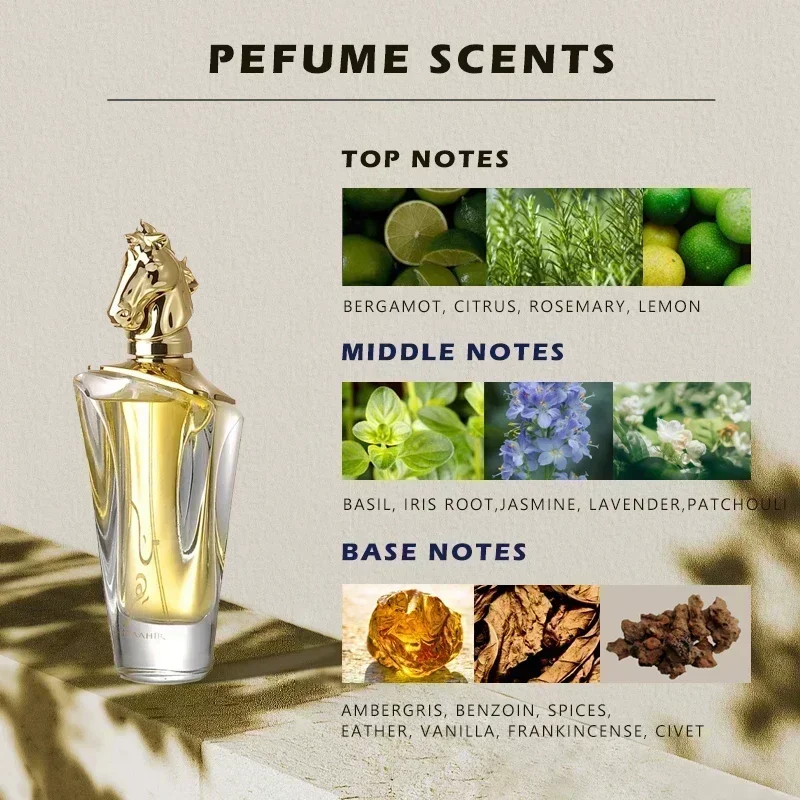 100ml Perfume Hombre aceite Original Medio Oriente Dubai Spray Eau de Parfum fragancia duradera fresco hombres mujeres regalo desodorante citas