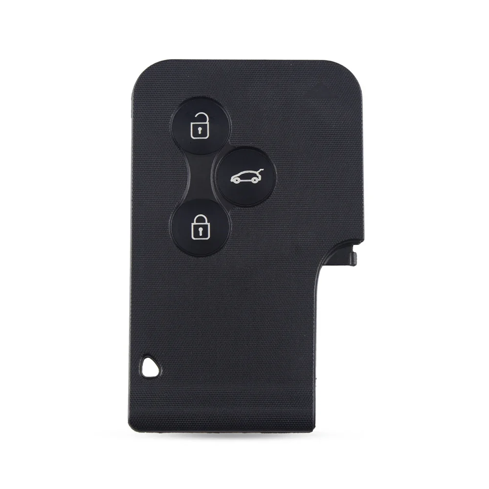 KEYYOU Wymienne etui na kluczyk samochodowy do Renault Clio Logan Megane 2 3 Scenic Laguna Espace Smart Key Case Shell