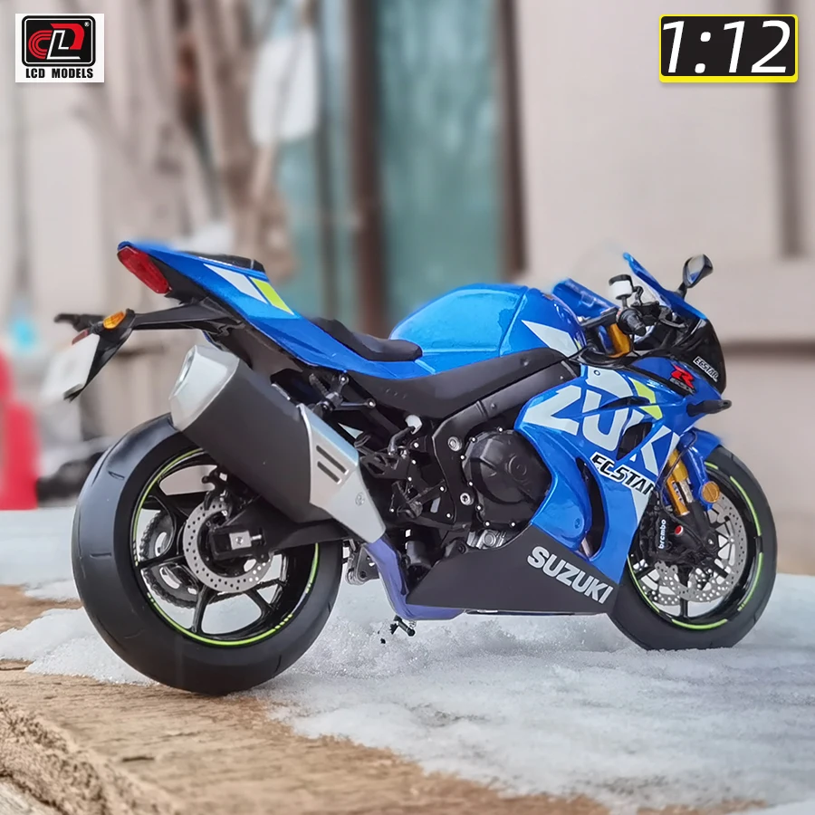 LCD 1/12 Suzuki GSX-R1000 Motorcycle model Alloy model Static display holiday gift collection