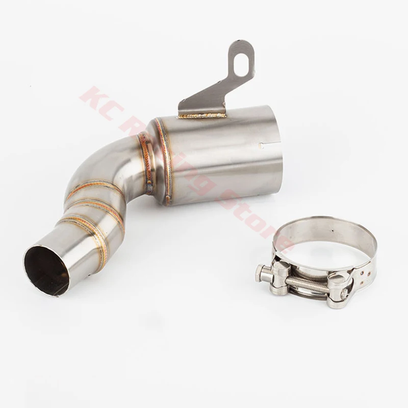 Tubo de escape de 45mm, catalizador de codo hacia abajo para KTM RC DUKE 125, 250, 390, ADV Advanture 2020, 2021, 2022