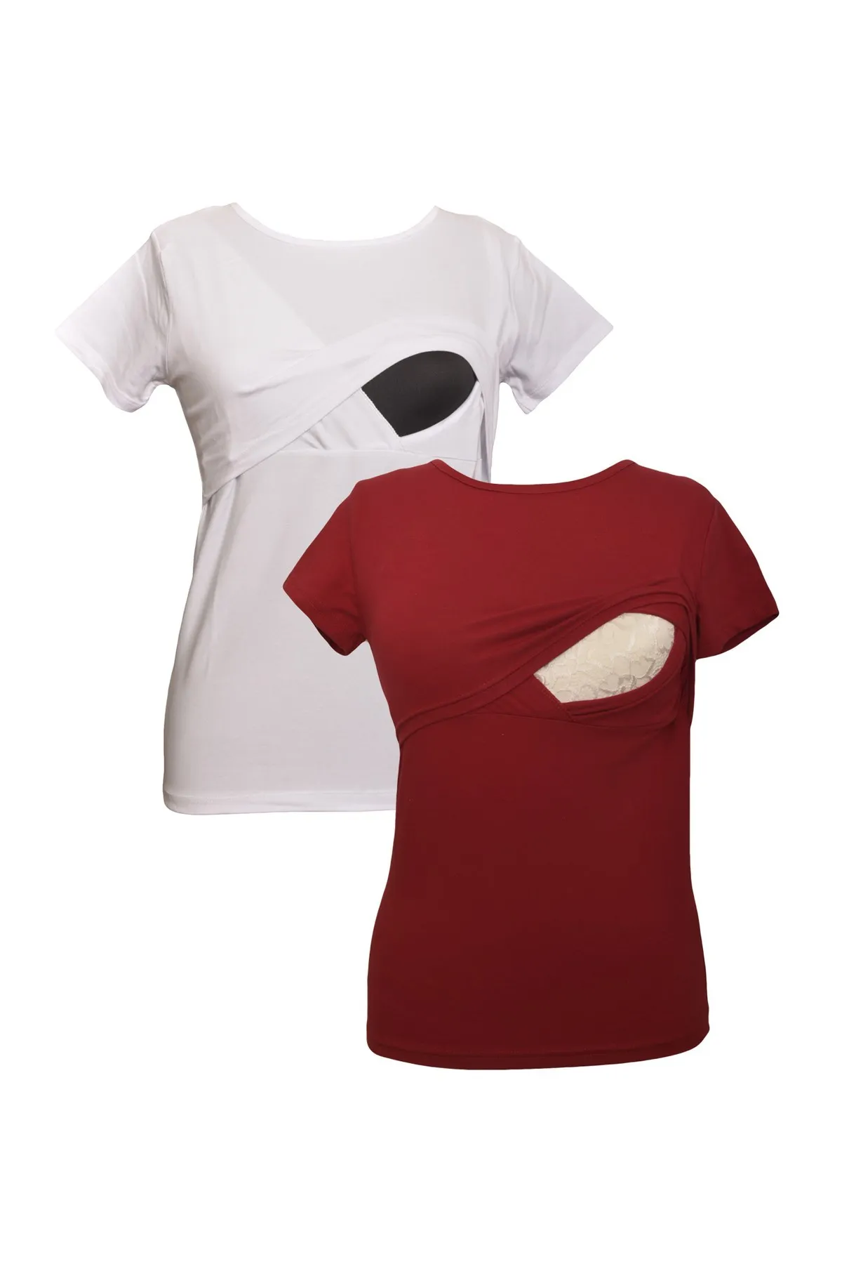 LuvmaBelly MYRA2516 _ 2502 Breastfeeding tshirt set