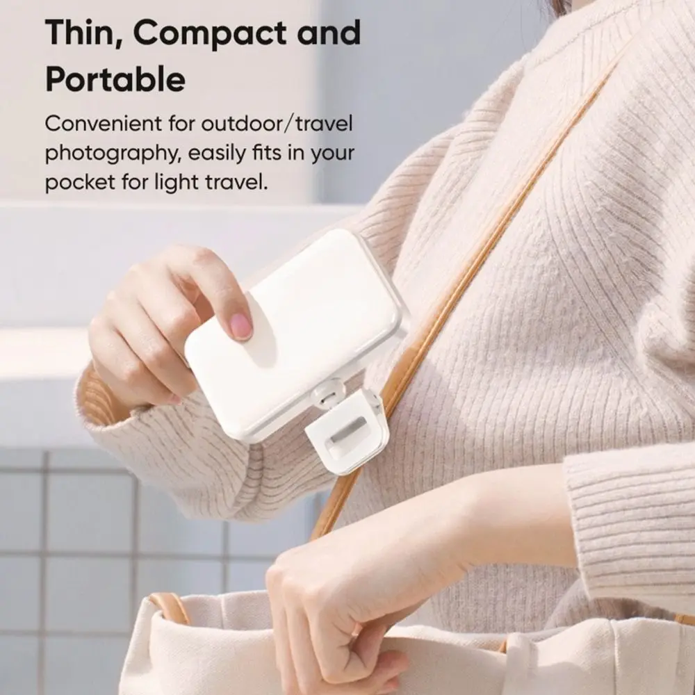 Rechargeable Fill Lamp 3 Light Modes Adjustable Brightness Selfie Light Clip-on Photography LED Lights Cell Phone Tablet Laptop