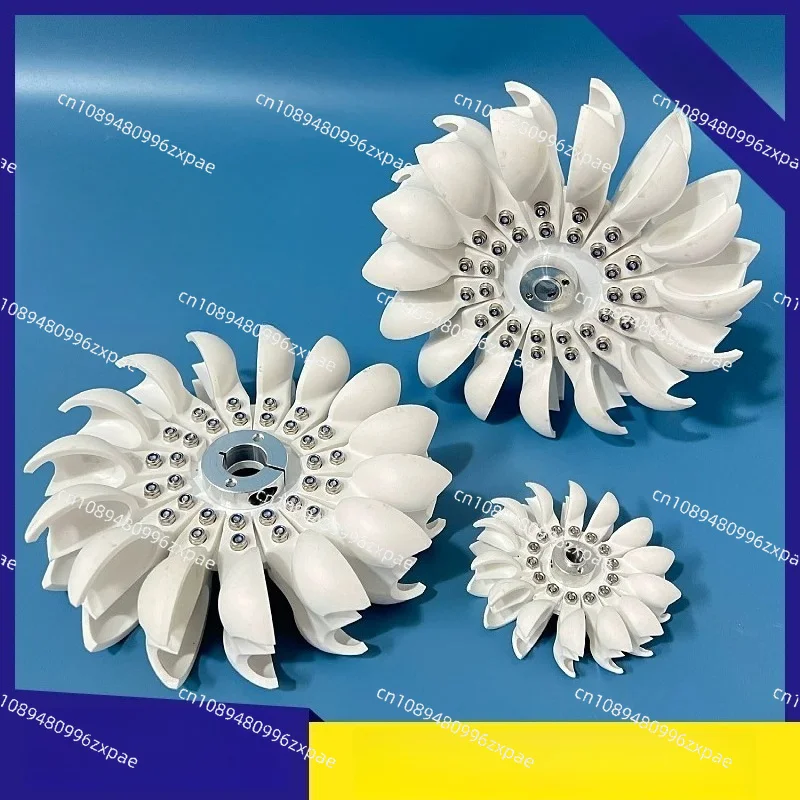High‑efficiency Impeller Impulse Water Turbine Runner DIY Hydroelectric Generator Lightweight And Durable