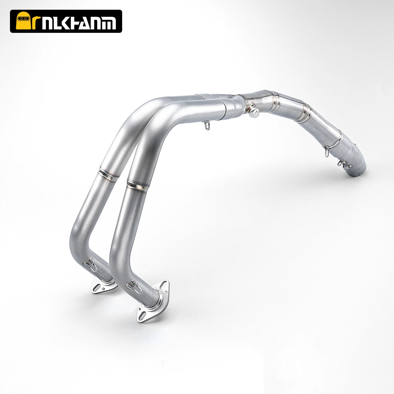 For Z400 ninja400 Ti. alloy Full motorcycle exhaust system Racing line exhaust 51mm position pipe link pipe 2017-2022