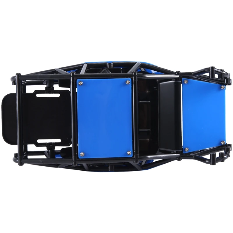 

RC Upgrade Parts Rock Body Shell Chassis Kit for 1/10 RC Crawler Car Axial SCX10 II 90046 UTB10 Capra,Blue