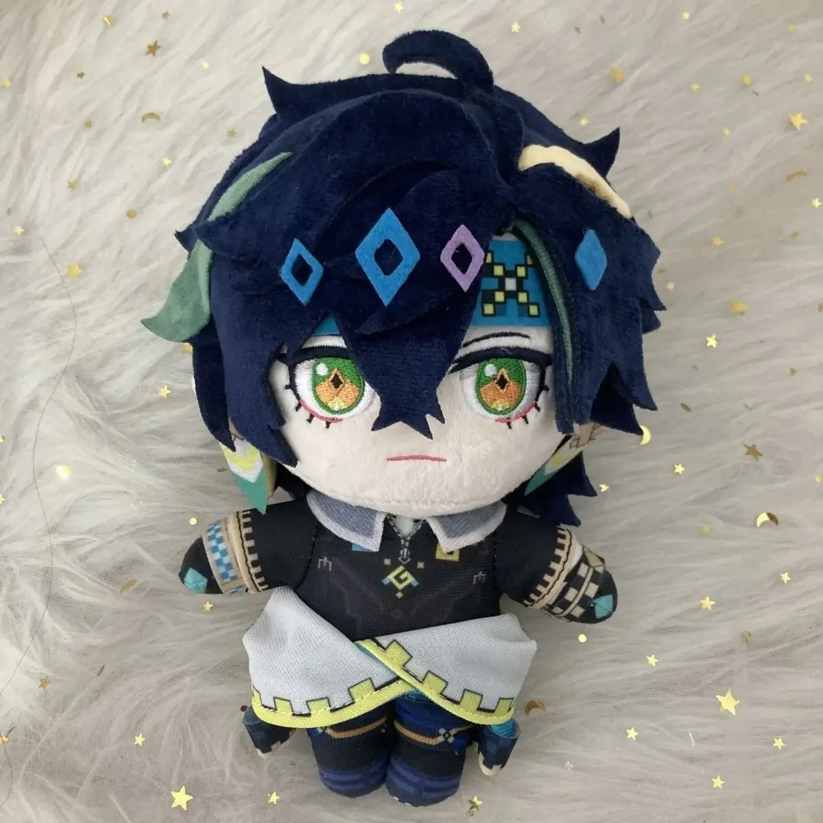 

Stuffed 22cm Genshin Impact Kinich Plush Doll Neuvillette Raiden Shogun Wriothesley Pillows Cartoon Props for Birthday Gift
